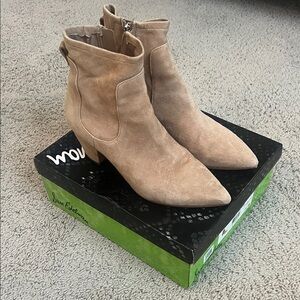Sam Edelman-Women's Tan Ankle Boots